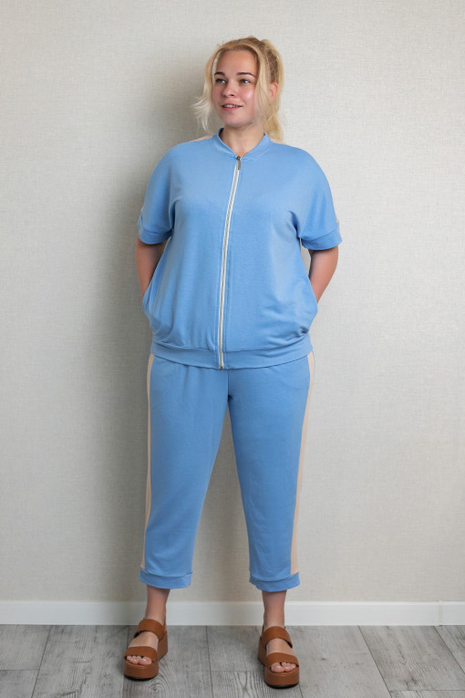 Костюм спортивний жіночий КС-208 блакитний